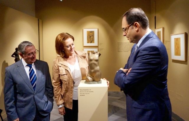 La Sala Belluga de CajaMurcia acoge una exposición de González Moreno con obras del Mubam - 1, Foto 1