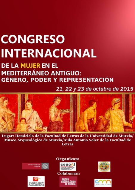 La Universidad de Murcia organiza un congreso sobre la mujer en el Mediterráneo Antiguo - 1, Foto 1