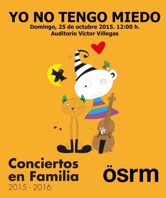 La Orquesta Sinfónica de la Región celebra la llegada de 'Halloween' con el concierto en familia 'Yo no tengo miedo' - 1, Foto 1