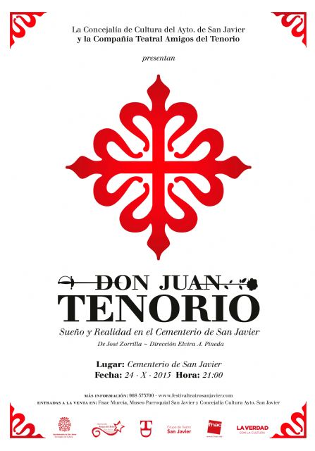 La historia de 'Don Juan Tenorio' se representa este sábado en el cementerio de San Javier - 1, Foto 1