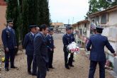 Flores a los soldados que se encuentran en nichos de la Base Aérea de Alcantarilla en nuestro Cementerio Municipal