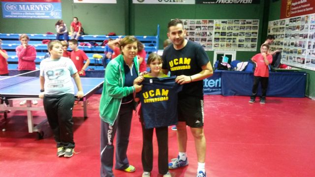 Alumnos del colegio San Cristóbal se acercan al Tenis de Mesa con el Programa ADE - 3, Foto 3