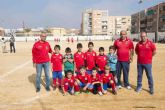 A.D. Barrio Peral, U.P.C.T. Ciudad Jardn B, la E.F. Aljorra B y C.D. Juvenia de Pozo Estrecho, lderes en la modalidad de ftbol 5