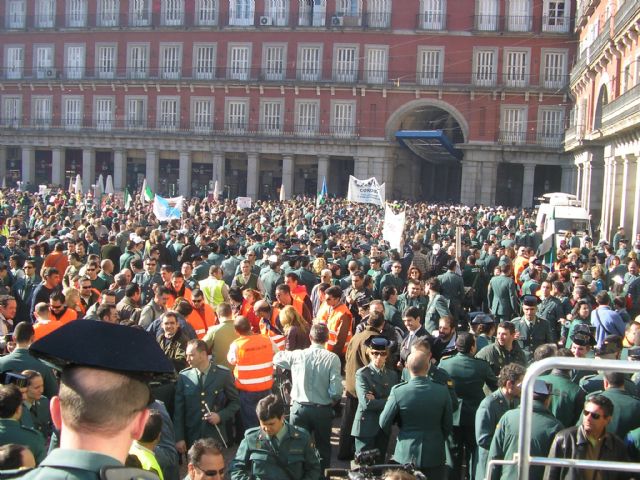 Más de 300 guardias civiles de la Región de Murcia asistirán mañana a la gran manifestación que se celebrará en Madrid - 1, Foto 1