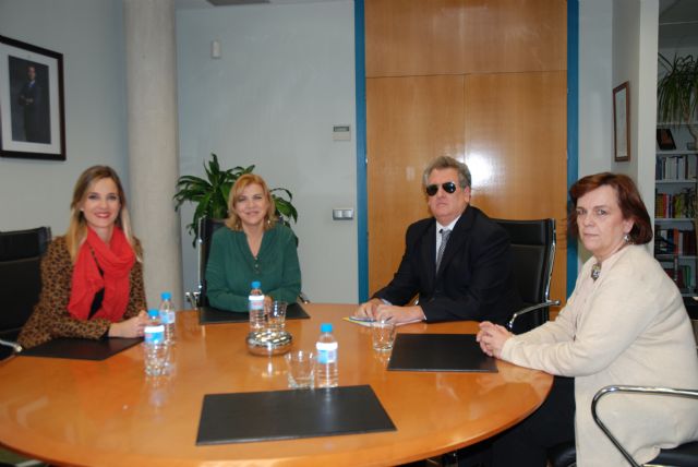 Violante Tomás se reúne con el delegado territorial de la ONCE - 1, Foto 1