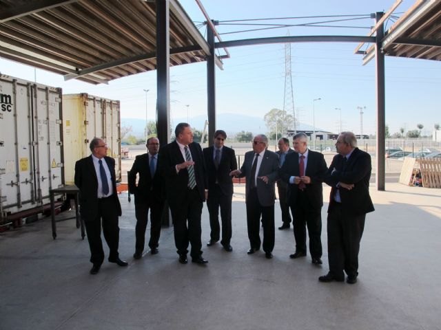 El consejero de Fomento destaca que el Centro Integrado de Transportes de Murcia será un pilar importante de la futura ZAL de Murcia - 3, Foto 3