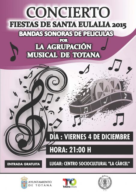 La Agrupación Musical de Totana ofrecerá un concierto Fiestas de Santa Eulalia este viernes - 1, Foto 1