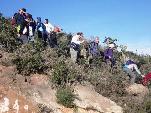 27 participantes se dan cita en la 4ª jornada del programa de Senderismo en la Sierra de la Fausilla, en el litoral de Cartagena, Foto 9