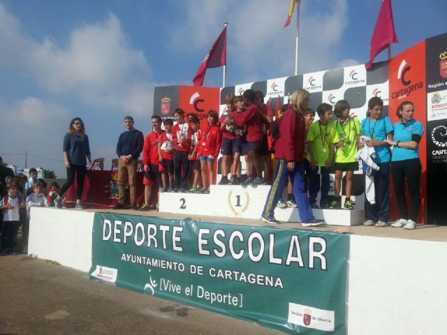 Ricardo Segado asiste al Cross escolar que reúne a más de mil jóvenes de Cartagena - 2, Foto 2