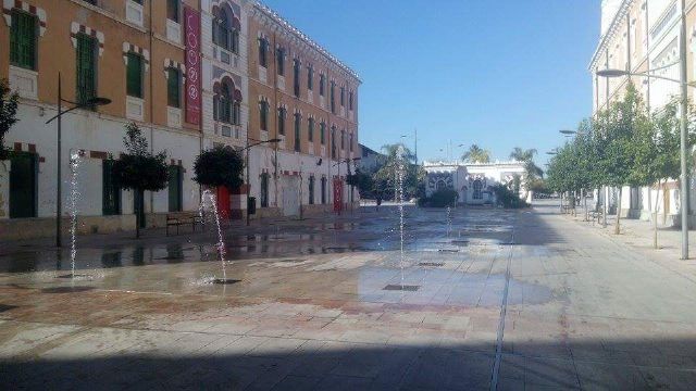 Ahora Murcia denuncia el derroche de agua en algunas zonas verdes y plazas - 1, Foto 1