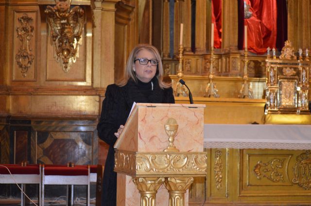 La consejera de Educación pregona la Navidad en el Instituto Teológico y la Orden Franciscana de Murcia - 1, Foto 1