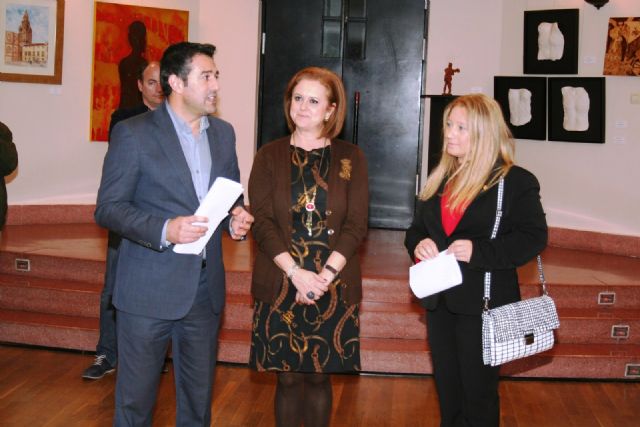 Abre la Muestra de Artistas y Pintores Murcianos en el Centro Cultural Infanta Elena durante la Navidad - 4, Foto 4