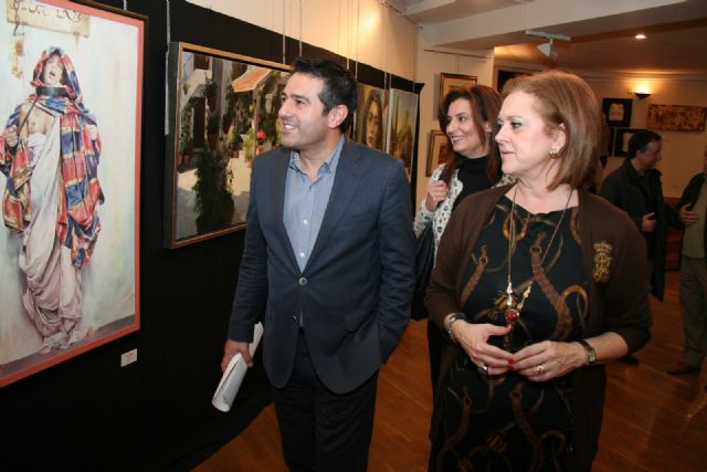 Abre la Muestra de Artistas y Pintores Murcianos en el Centro Cultural Infanta Elena durante la Navidad - 5, Foto 5