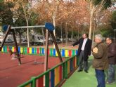 El Jardn de Mariano Montesinos se renueva gracias a la instalacin de una nueva zona de juego infantil