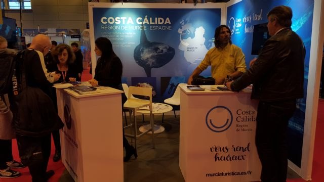 Turismo asiste por primera vez al ´Salon de la Plongée´ para posicionar la Costa Cálida como destino de buceo en el mercado francés - 1, Foto 1