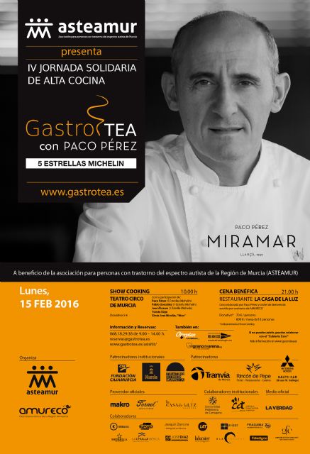 El cocinero Paco Pérez, con 5 estrellas Michelín, participa en una jornada solidaria de alta cocina - 2, Foto 2