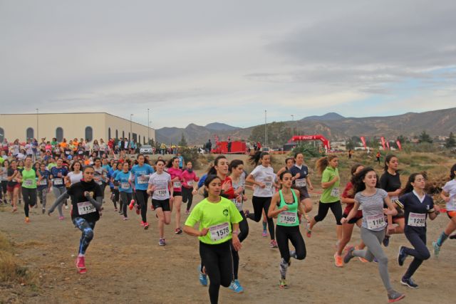 Un millar de participantes en la Final de Cross Escolar celebrada en Puerto Lumbreras - 1, Foto 1