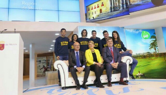 La Región se exhibe como destino de turismo deportivo durante el primer día de Fitur - 1, Foto 1