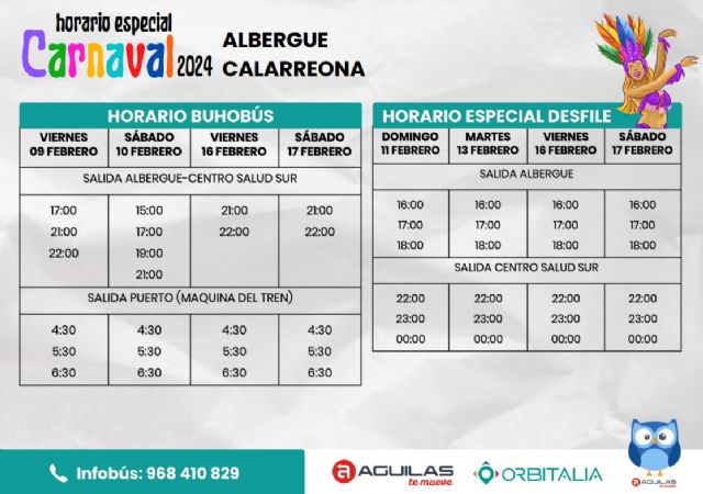 El edil de Carnaval anuncia la ampliación de los horarios y líneas de autobuses urbanos durante el Carnaval - 4, Foto 4