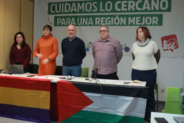 Con Palestina siempre presente IU-Verdes reúne a su Coordinadora Regional para abordar los retos y desafíos actuales de la izquierda transformadora en la Región de Murcia - 1, Foto 1