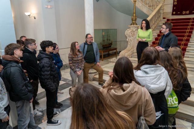 Estudiantes alemanes conocen el Palacio Consistorial - 1, Foto 1