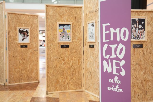 El centro comercial Nueva Condomina acoge la exposición Emociones a la vista para apoyar a las personas con discapacidad visual - 2, Foto 2