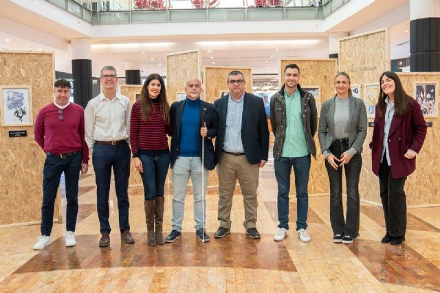 El centro comercial Nueva Condomina acoge la exposición Emociones a la vista para apoyar a las personas con discapacidad visual - 3, Foto 3