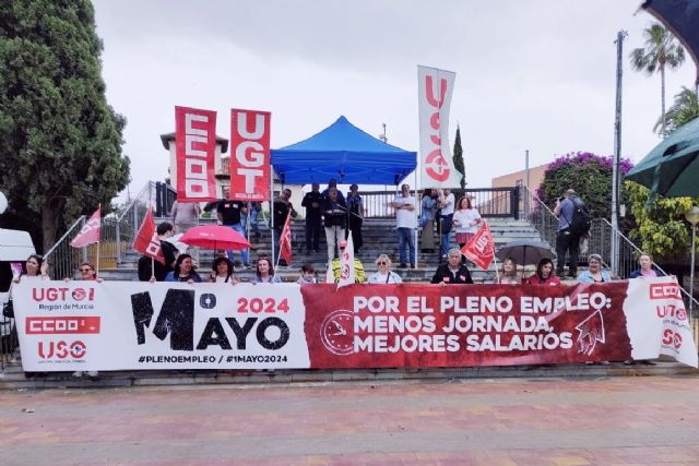 PCRM: Éxito Rotundo en las Manifestaciones del 1 de Mayo del Partido Comunista de la Región de Murcia - 2, Foto 2