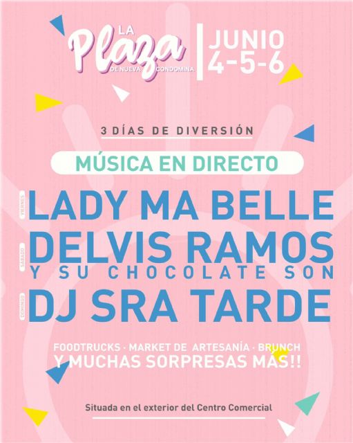 Más música en directo, moda y un delicioso brunch de domingo para divertirse al aire libre en la plaza de nueva condomina - 3, Foto 3