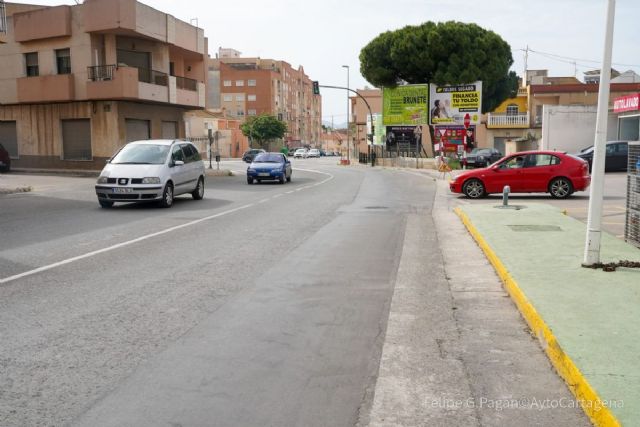 La avenida San Juan Bosco de Los Dolores reabre al tráfico tras terminar las obras de saneamiento - 1, Foto 1