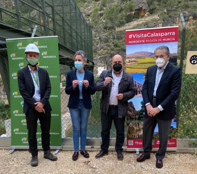 Iberdrola construye una nueva pasarela sobre la presa de La Mulata, en el cañón de Almadenes - 4, Foto 4