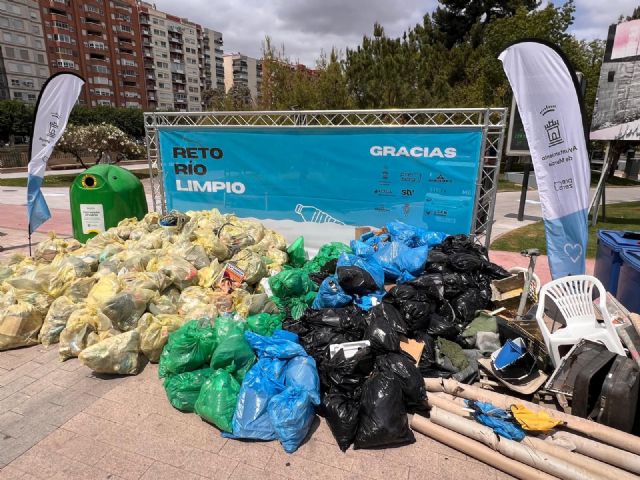 Más de 1.500 participantes recogen más de 4.300 kilos de residuos gracias al Reto Río Limpio - 3, Foto 3