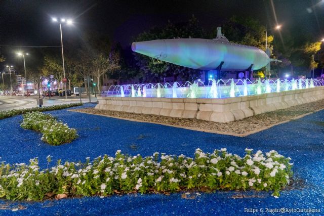 Cartagena se ilumina de verde este domingo por el Día Internacional de la Miastenia - 1, Foto 1