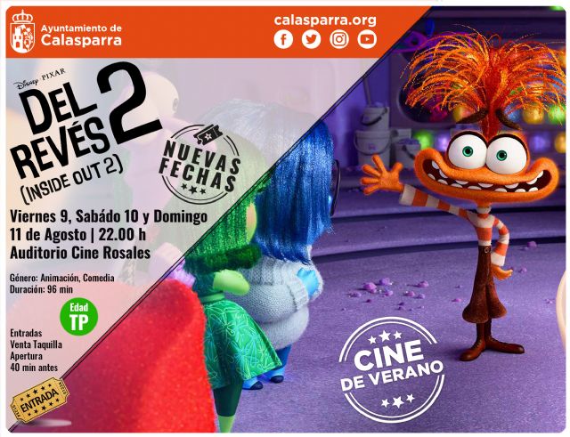 Calasparra continúa la temporada de Cine de Verano durante todo el mes de agosto, en el legendario Auditorio Cine Rosales - 4, Foto 4