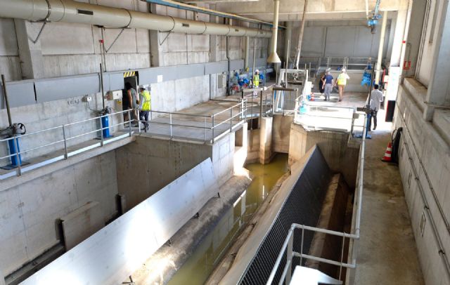 El tanque de tormentas Nueva Condomina tiene capacidad para retener el equivalente a 4 piscinas olímpicas - 2, Foto 2