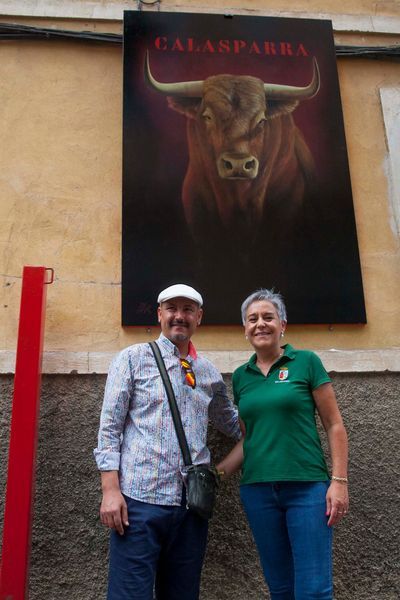 La obra Calasparra, del artista Toro Tribal lucirá en la calle Lavador durante los encierros de Calasparra 2024 por su 25° aniversario - 1, Foto 1