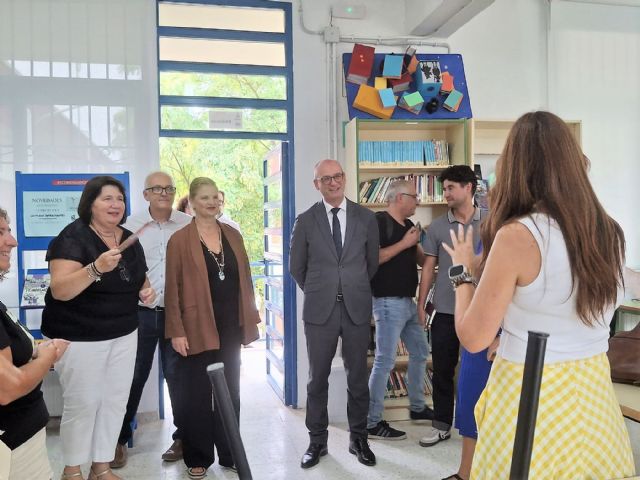 Finalizan las obras de rehabilitación energética del IES Sanje de Alcantarilla Finalizan las obras de rehabilitación energética del IES Sanje de Alcantarilla