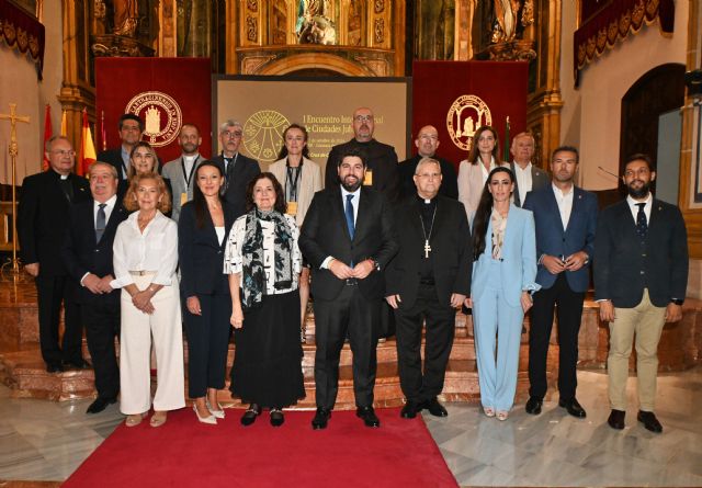 López Miras: Es un hito que la Región acoja el primer Encuentro Internacional de Ciudades Jubilares - 1, Foto 1