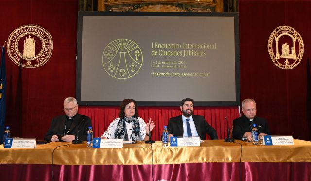 López Miras: Es un hito que la Región acoja el primer Encuentro Internacional de Ciudades Jubilares - 3, Foto 3