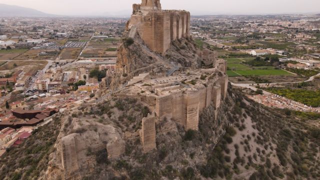 Huermur alerta del riesgo de colapso del castillo de Monteagudo - 3, Foto 3