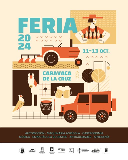 La Feria de Caravaca 2024 regresa con citas gastronómicas, musicales, ecuestres, artesanales y la exposición de automoción - 1, Foto 1