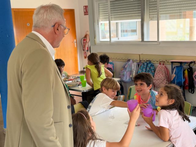 El nuevo comedor escolar de San Cayetano facilitará la conciliación de 22 familias El nuevo comedor escolar de San Cayetano facilitará la conciliación de 22 familias