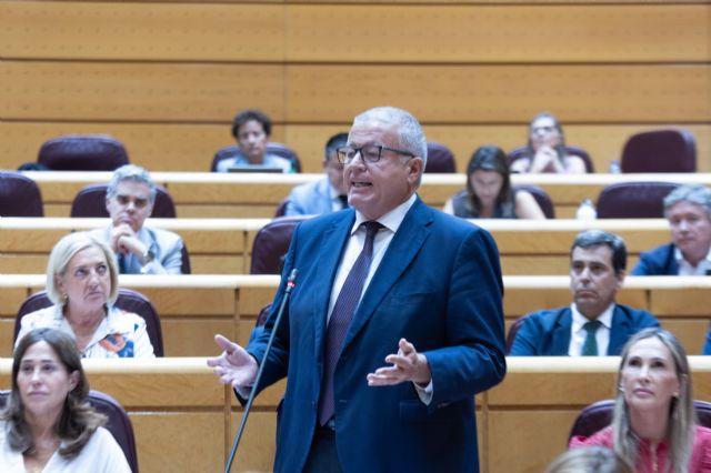 Bernabé: 'El ministro Óscar Puente está más preocupado de postularse para suceder a Sánchez que de hacer las infraestructuras que evitarían que la Región siga incomunicada' Bernabé: 'El ministro Óscar Puente está más preocupado de postularse para suceder a Sánchez que de hacer las infraestructuras que evitarían que la Región siga incomunicada'