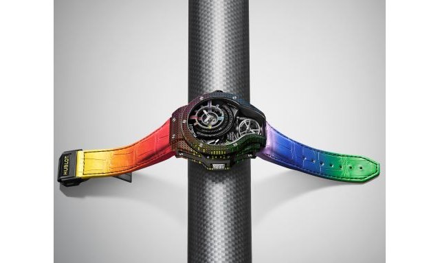 Nuevo HUBLOT MP-09 Tourbillon Bi-Axis 5-Day Power Reserve:Brilla el Rainbow Hublot en Miami - 1, Foto 1