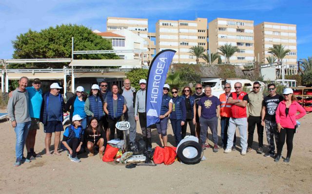 Hidrogea e Hippocampus unen esfuerzos para limpiar de basura la Isla del Ciervo del Mar Menor´ - 1, Foto 1