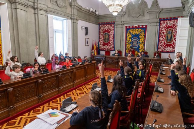 Políticos por un día: Cartagena celebrará el Día de la Constitución con un Pleno Infantil - 1, Foto 1