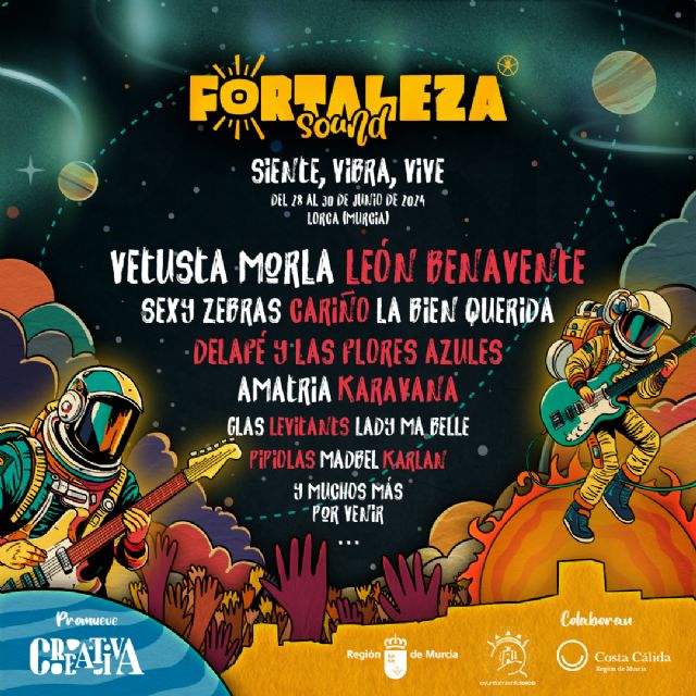 Fortaleza Sound 2024: nuevas estrellas se suman al festival que une la música, la accesibilidad y la sostenibilidad en el corazón de Lorca - 2, Foto 2