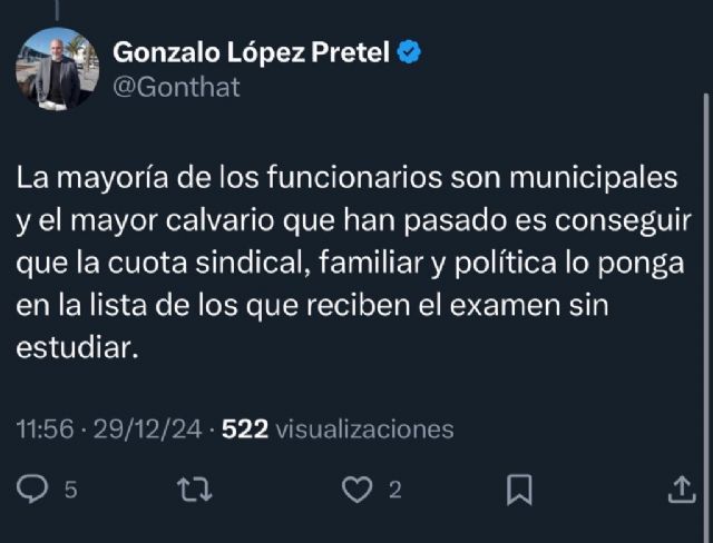 MC: Un concejal del gobierno de Arroyo pone en duda la limpieza de las oposiciones municipales - 1, Foto 1