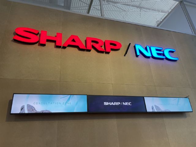 Sharp/nec exhibe sus novedades en proyectores y pantallas profesionales para salas de conferencias y educación en ise 2023 - 2, Foto 2