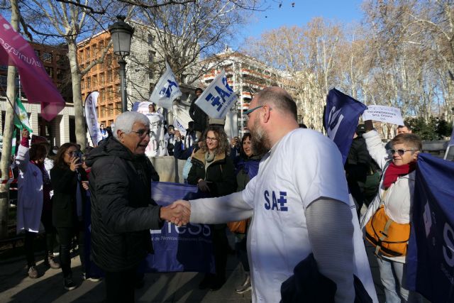 SAE se ha concentrado frente al Ministerio de Sanidad por la clasificación profesional - 3, Foto 3